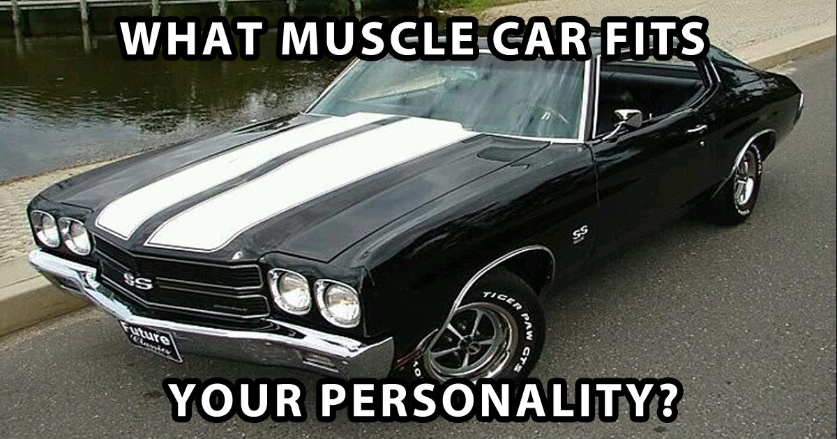 What Muscle Car Fits Your Personality? MyDailyQuizz