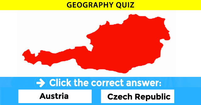 Can You Identify These Countries From Their Outline? | MyDailyQuizz