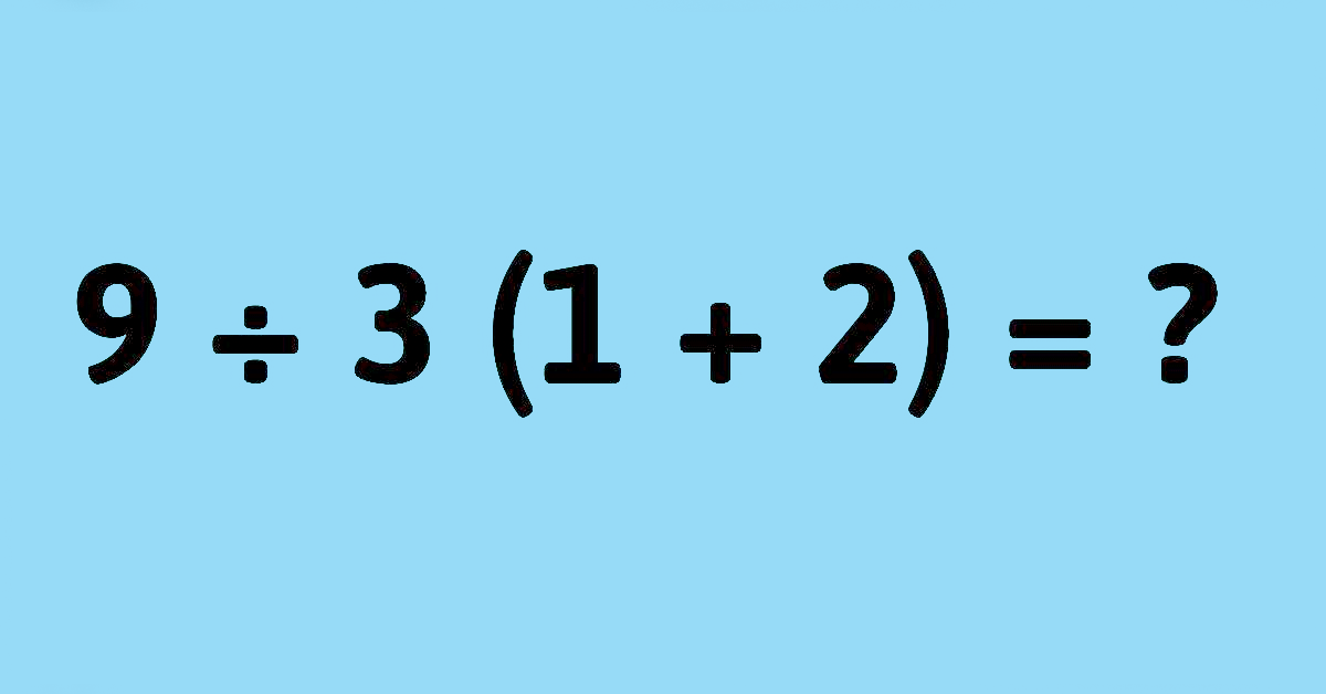 This Math Puzzle Is Driving the Internet Crazy. Can You Solve it ...